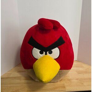 Jumbo 18” Plush Angry Birds Red Bird Plush 2010 Commonwealth Rovio Large Toy